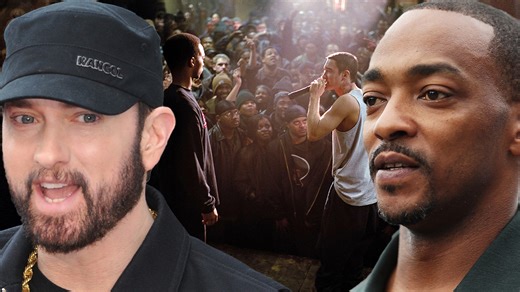 Anthony Mackie Says Eminem Used His Real-Life Bio for '8 Mile' Battle