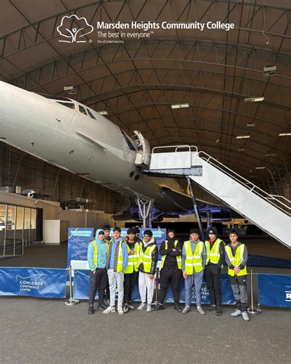 Year 9 students recently visited the Runway Visitor Park at Manchester Airport for an inspiring Careers Information Day. As part of the experience, they had the exciting opportunity to get up close to Concorde, learning about aviation, engineering, and future career pathways. This visit forms part of a partnership project between MHCC and Nature Warriors, working with our students to broaden horizons and raise aspirations. #Careers #Futures #Respect #Aspiration #Resilience #MarsdenHeightsCommuni