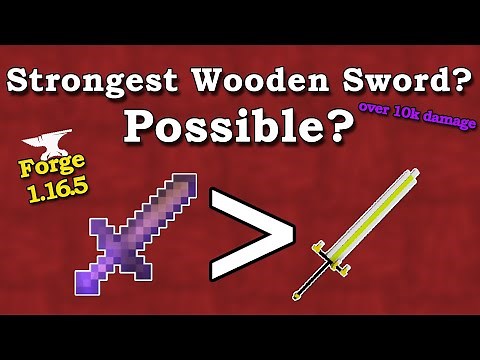 How OP can you make a Sword in Modded Minecraft?