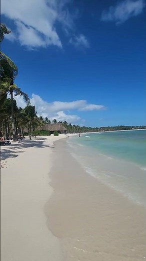 The Most Beautiful Beach at Barceló Maya – Unreal Water!!