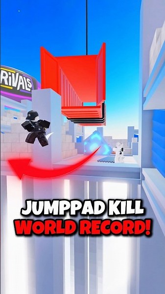 I Got The FIRST Jump Pad ONLY Kill In Roblox Rivals