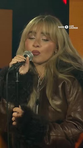 @sabrinacarpenter 's amazing Live Lounge performance ✨ @bbcradio1 | Listen on BBC Sounds 🎧 | BBC Sounds