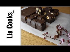 θα σας τα ζητάνε συνέχεια! Τα πιο Εύκολα Σοκολατάκια με 4 υλικά! / Easy Chocolate Fudge Recipe