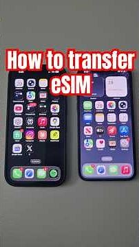 Transfer eSIM to New iPhone in Minutes (No Carrier Call!) #applenews #apple #uspassport