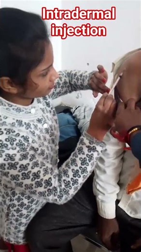 Intradermal injection lgate samay #hospital #tips @MedicalStudentMBBS86
