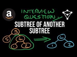 Subtree of Another Subtree - Coding Interview Question - LeetCode 572