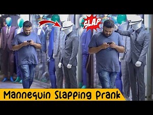 Mannequin Slapping Prank ‪@CrazyPrankTV‬