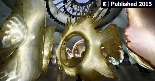 New York’s New Carousel Puts You in a Whirling School of Mechanized Fish