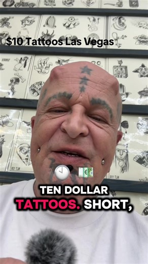 Gold Tattoo has $10 tattoos! We are located on Las Vegas blvd right in the strip. Come by and check us out. #lasvegas #lasvegastiktok #vegasstrip