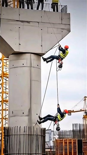 Major Structural FAILURE at Elevated Bridge Construction Site #fail #construction #engineering#viral