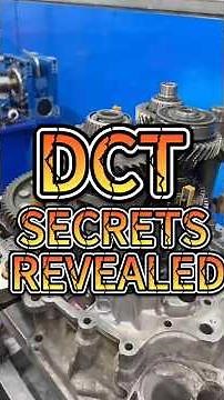 How a Dual Clutch Transmission DCT Works – Inside Look! #mechanics #gearbox #carrepair #diycarfix