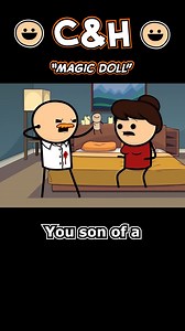Stop hitting yourself! #animation #humor #marriage | Cyanide & Happiness