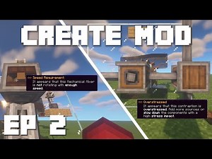 Create Mod 0.5 Ep2. Mechanical Mixer, Blaze Burner and Basin
