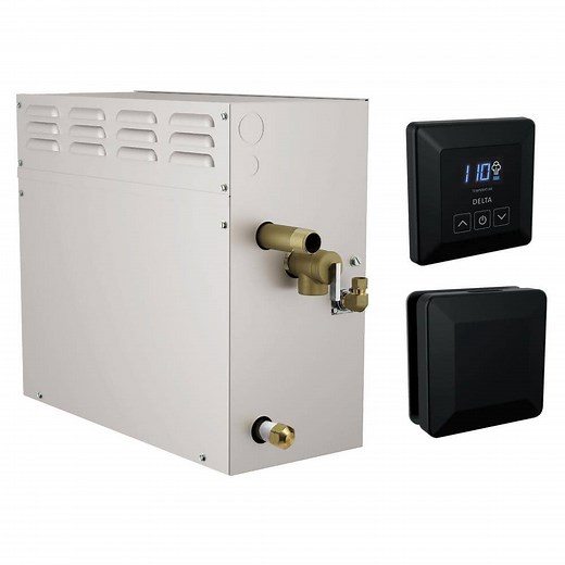 Reviews for Delta SimpleSteam 12000-Watts Steam Generator in Matte Black | Pg 1 - The Home Depot