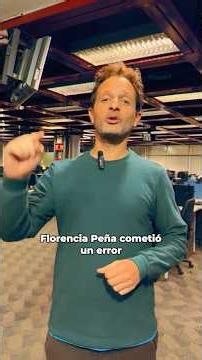 FLOR PEÑA, EN EL CENTRO DE LA POLÉMICA 🎙️
