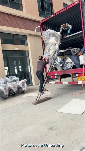 Motorcycle Unloading