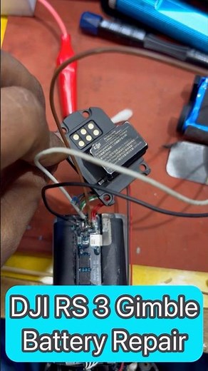 DJI RS 3 GIMBLE BATTERY REPAIR #djiservicecenter #lucknow #fyp #shorts #photography #filmora