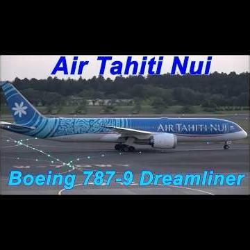 NARITA INTERNATIONAL AIRPORT [Air Tahiti Nui] Beautiful livery