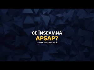 Despre APSAP - Ce înseamnă APSAP?