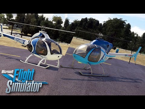 Flyinside Rotorway Exec RW162f & Jetexec - First Look Review! - MSFS.