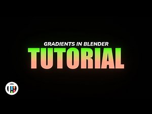 Text Gradients in Blender 3.0 - Tutorial