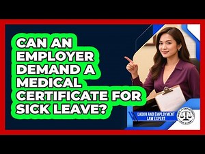 Can An Employer Demand A Medical Certificate For Sick Leave? - Labor and Employment Law Expert