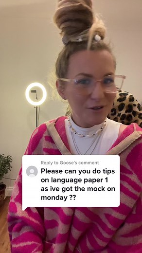 GCSE English Tutor on TikTok