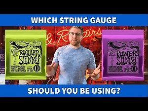 Which String Gauge Should You Be Using? | Guitars Strings | Sunday School
