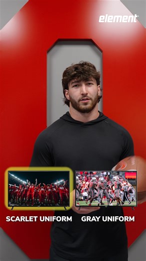 Fun Fact: Payton Pierce has four dogs 🐶🦴 #GoBucks | Element Electronics | Ohio State Buckeyes