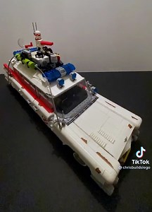 LEGO Ghostbusters Ecto-1 set builds itself! by chrisbuildslego https://bit.ly/3LuEu2n | Beyond the Brick