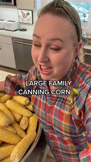 Canning Corn Process: 72 Ears to 13 Qts!