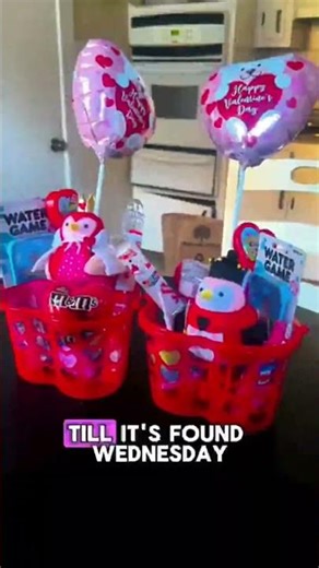 Do you make #valentinesday baskets for your kids?