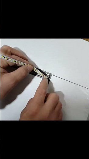 "How to Fix LED Strip Lights in 60 Seconds! #electrician #wiring #lampwiring #dimmerswitches #shorts