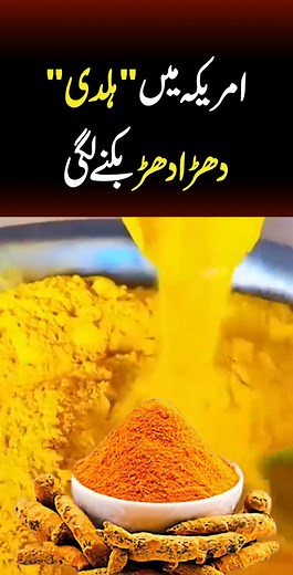 امریکہ میں ہلدی دھڑا دھڑ بکنے لگی #fblifestyle | Explain This