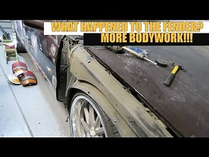 REPAIRING THE INNER FENDERS ON THE [95 IMPALA]