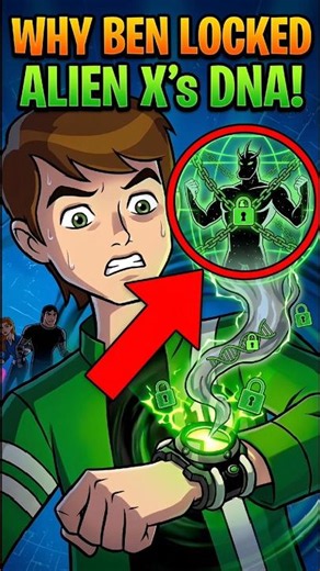 Why Did Ben Lock Away Alien X #ben10 #alienx #ultimatrix #azmuth