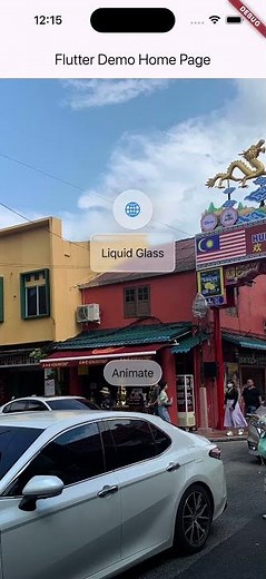 #ios26 Liquid Glass in Flutter #appdevelopment #coding #flutter #liquidglass #mobiledevelopment