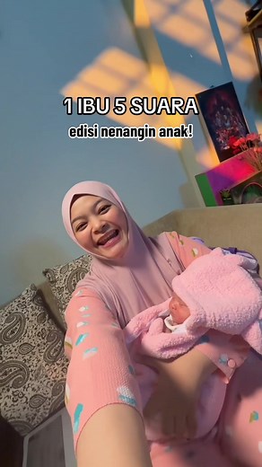 Ibu Menenangkan Anak Menangis dengan 5 Suara