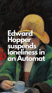 Edward Hopper gives loneliness texture, and it's absolutely AMAZING | Matthew Olivier