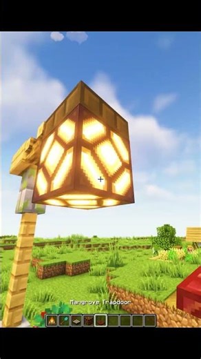Minecraft Sensor Night Lamp💡 #minecraft #shorts