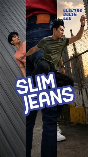 Men’s Slim Fit Jeans | EDL Premium Denim for Everyday Style