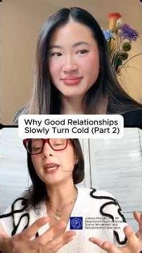 Why Good Relationships Slowly Turn Cold (Part 2). #therapyformen #relationshipadvice #dating