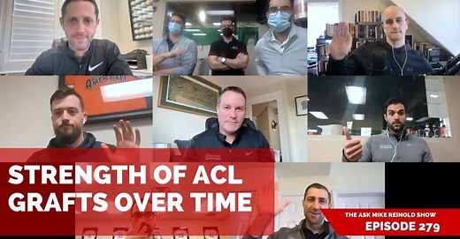 Strength of ACL Grafts Over Time