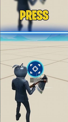 how to activate first person mode in fortnite 🤔