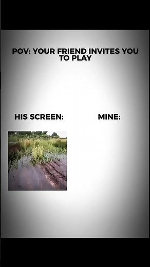 What My Friend Sees vs What I See in Minecraft 😅