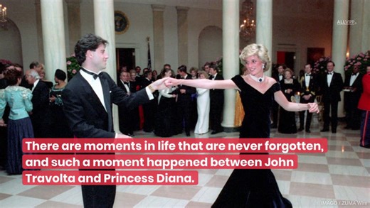 Princess Diana and John Travolta's memorable dance moment