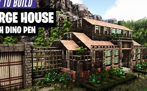 如何用Dino Pen建造大房子| 方舟生存进化