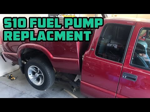 2003 S10 Fuel Pump Replacement. Doing a Fuel pump by yourself!