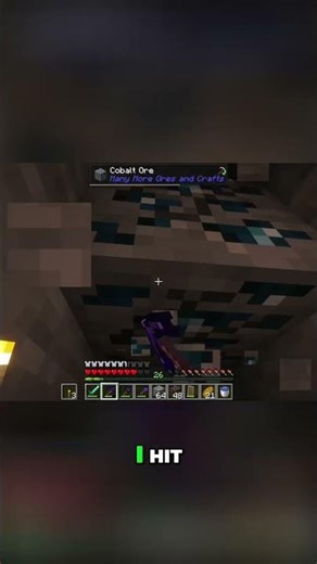 Diving DEEP in Minecraft: Cobblestone, Cobalt, Tin & More! #shorts