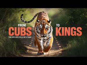 From Cubs to Kings: The Life Cycle of a Tiger 🐅 | Epic Wildlife Journey